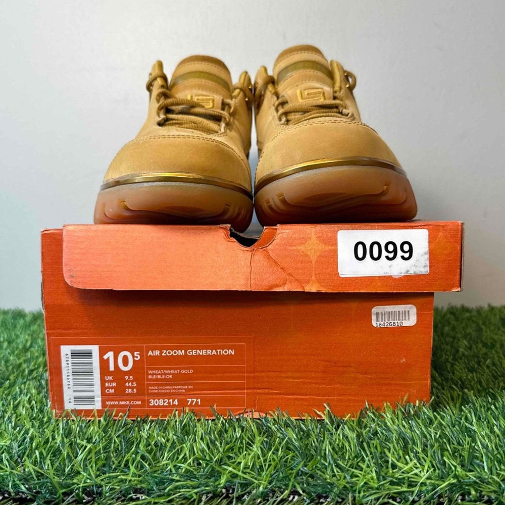 Nike Air Zoom Generation 1 OG Wheat LeBron ASG All Star Game 2004 - Picture 10 of 11